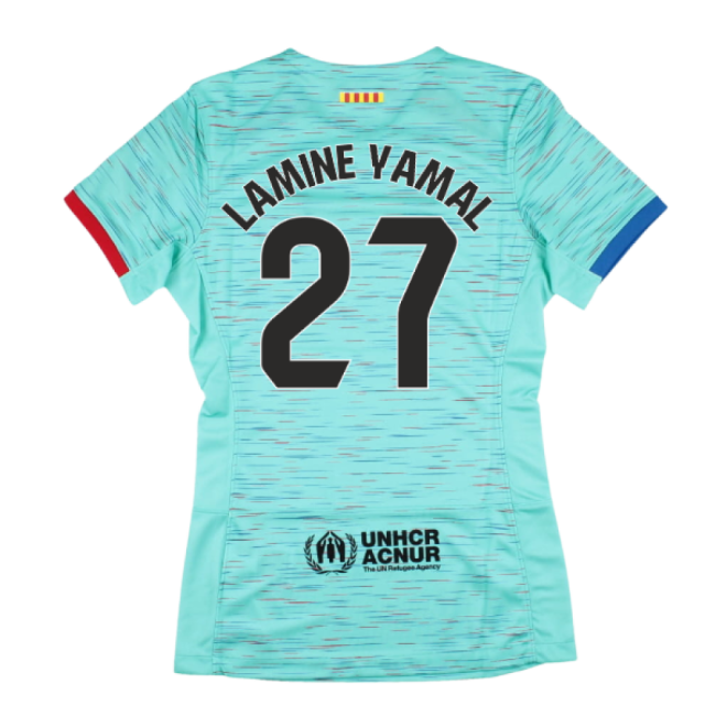 2023-2024 Barcelona Third Shirt (Womens) (Lamine Yamal 27)