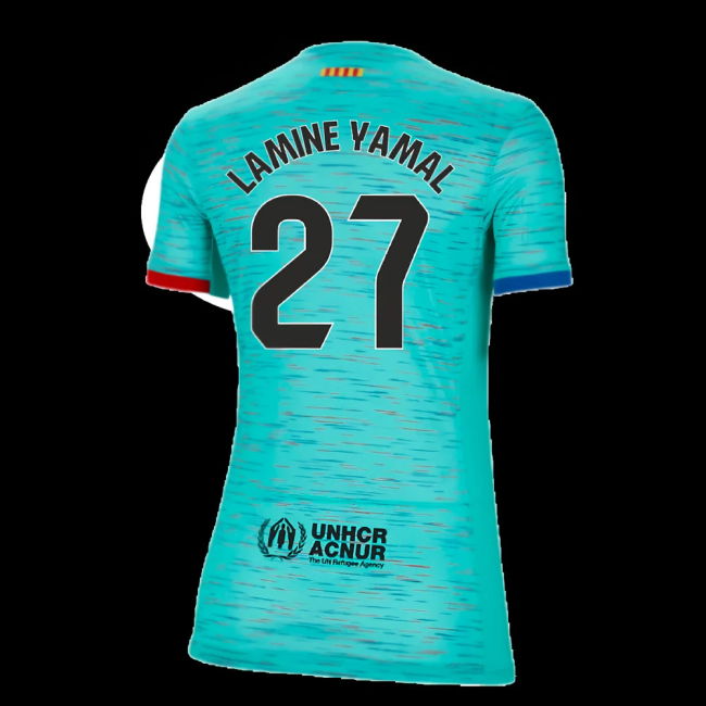 2023-2024 Barcelona Third Shirt (Ladies) (Lamine Yamal 27)