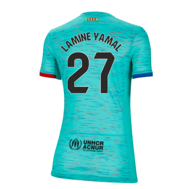 2023-2024 Barcelona Third Shirt (Ladies) (Lamine Yamal 27)