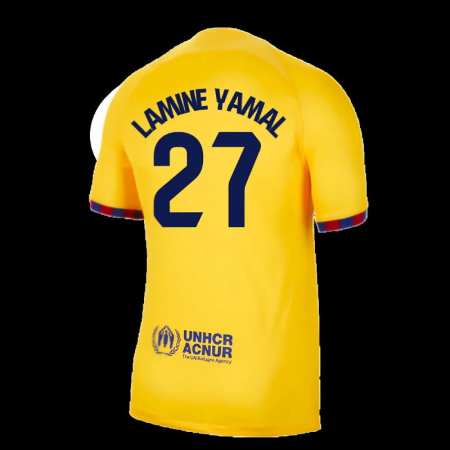 2023-2024 Barcelona Fourth Shirt (Lamine Yamal 27)