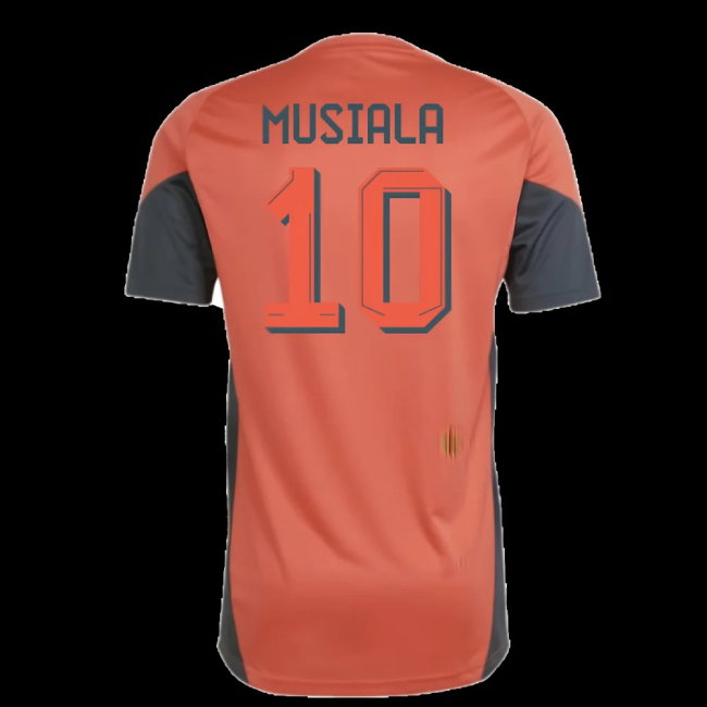 2025-2026 Bayern Munich Training Shirt (Easy Coral) (Musiala 10)