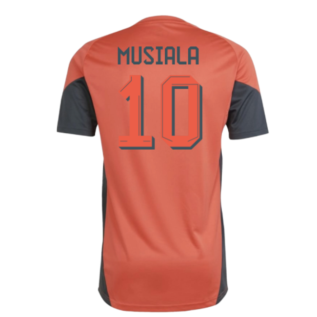 2025-2026 Bayern Munich Training Shirt (Easy Coral) (Musiala 10)