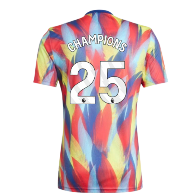 2025-2026 Arsenal Pre-Match Shirt (Victory Blue) (Champions 25)