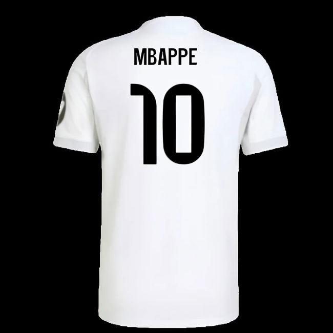 2025-2026 Real Madrid Authentic Home Shirt (Mbappe 10)
