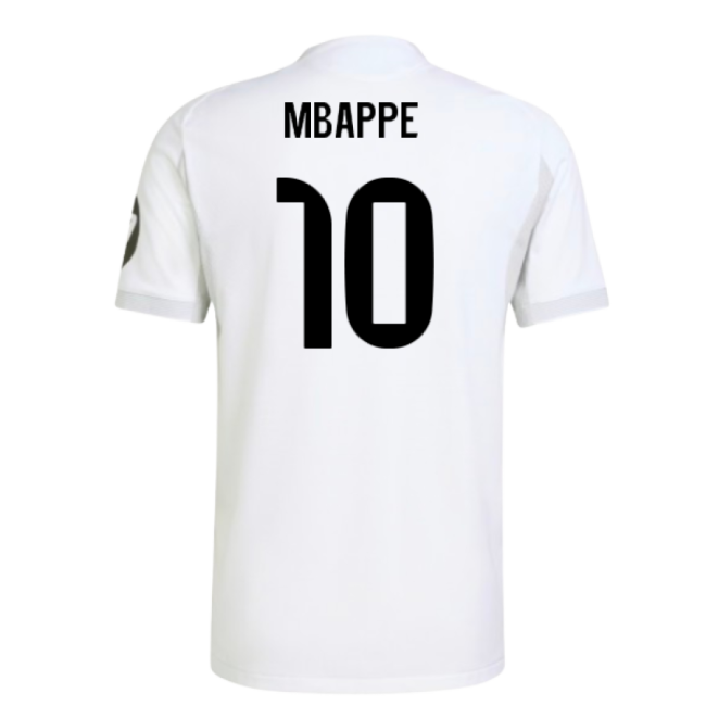 2025-2026 Real Madrid Authentic Home Shirt (Mbappe 10)