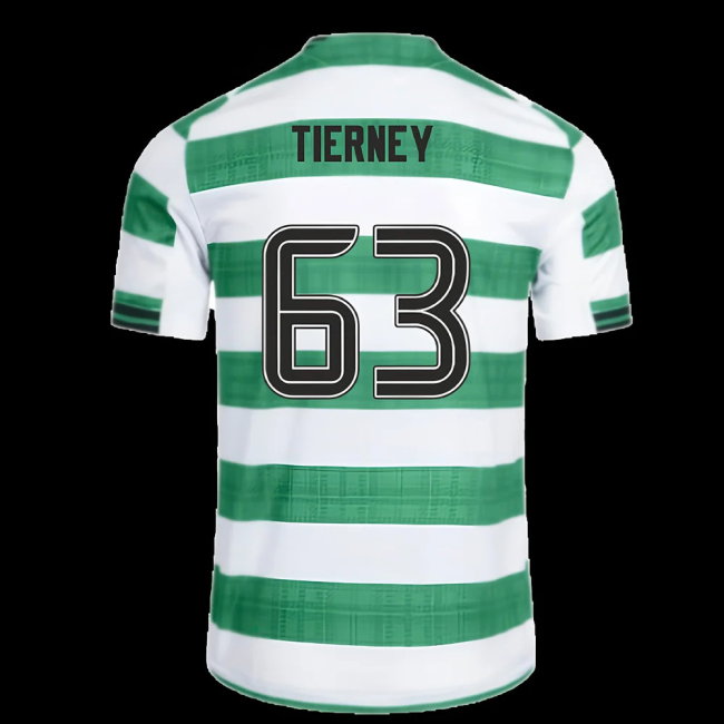2025-2026 Celtic Authentic Home Shirt (Tierney 63)