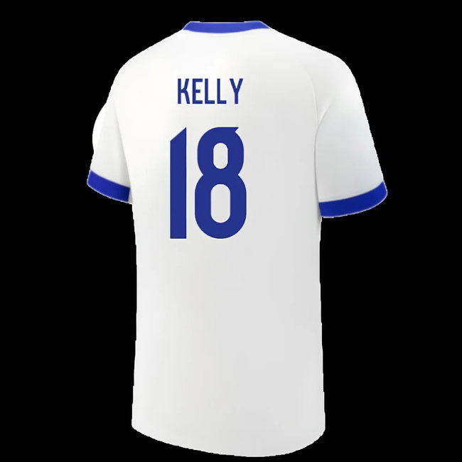 2025 England Womens Team Home Shirt (Kids) (KELLY 18)