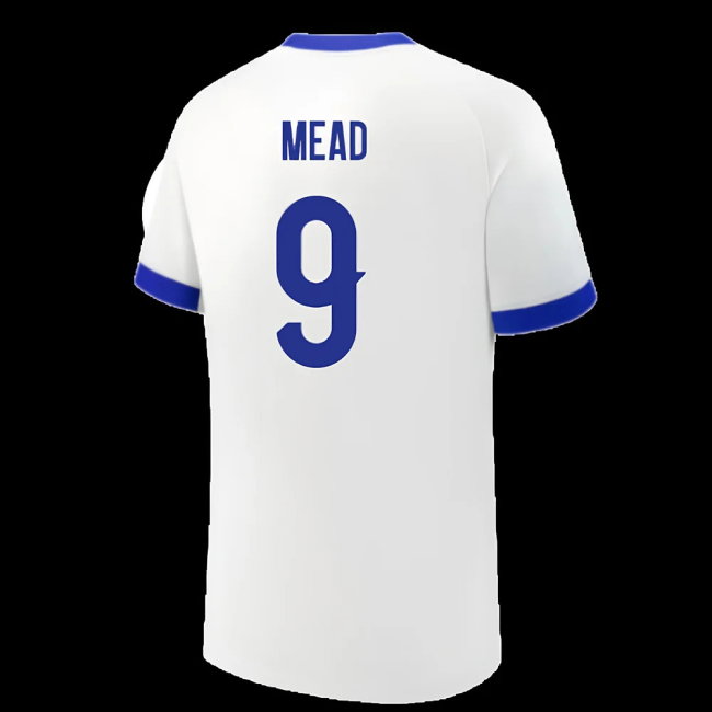 2025 England Womens Team Home Shirt (Kids) (MEAD 9)