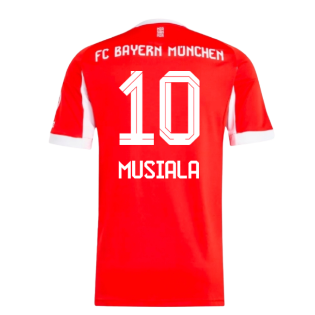 2025-2026 Bayern Munich Home Shirt (Musiala 10)