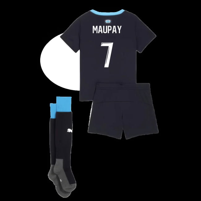 2025-2026 Marseille Away Mini Kit (Maupay 7)