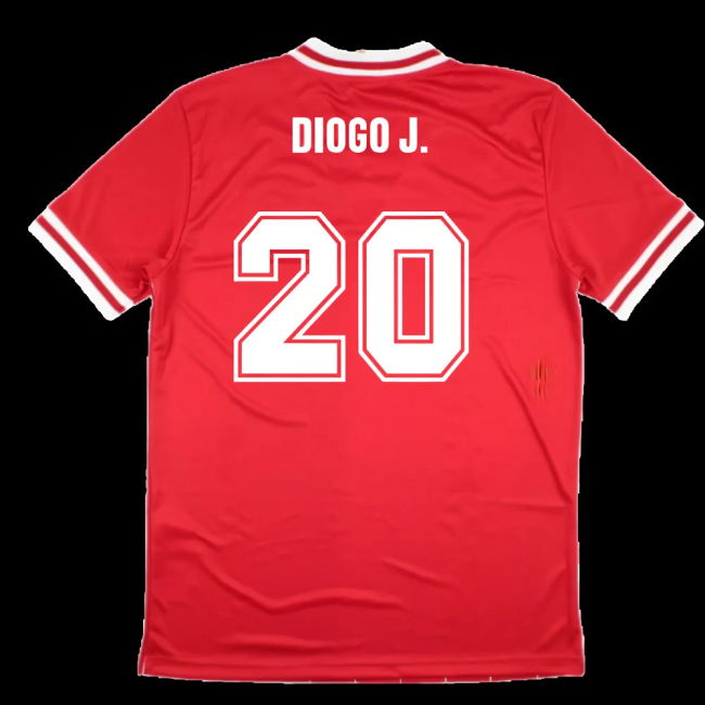 Liverpool 1984 Rome Retro Football Shirt (Diogo J. 20)