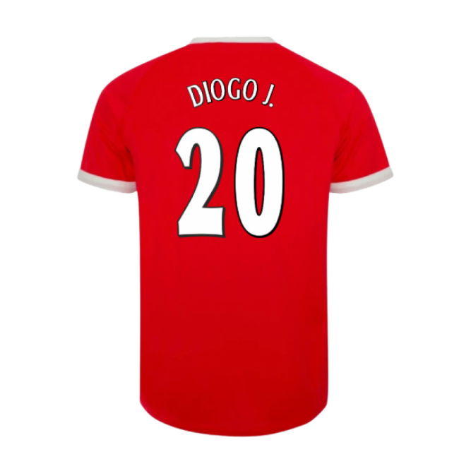 2001-2003 Liverpool Retro Euro Home Shirt (Diogo J. 20)