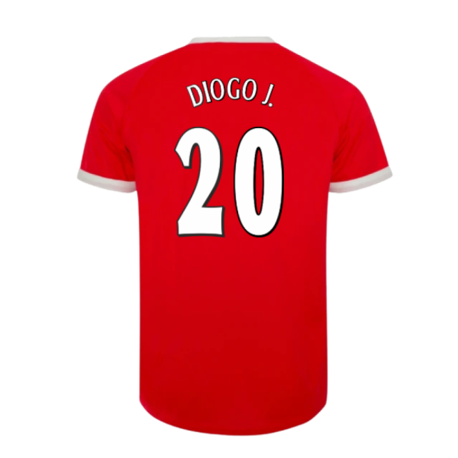 2001-2003 Liverpool Retro Euro Home Shirt (Diogo J. 20)
