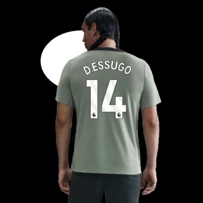 2025-2026 Chelsea Strike Training Shirt (Jade Green) (D.Essugo 14)