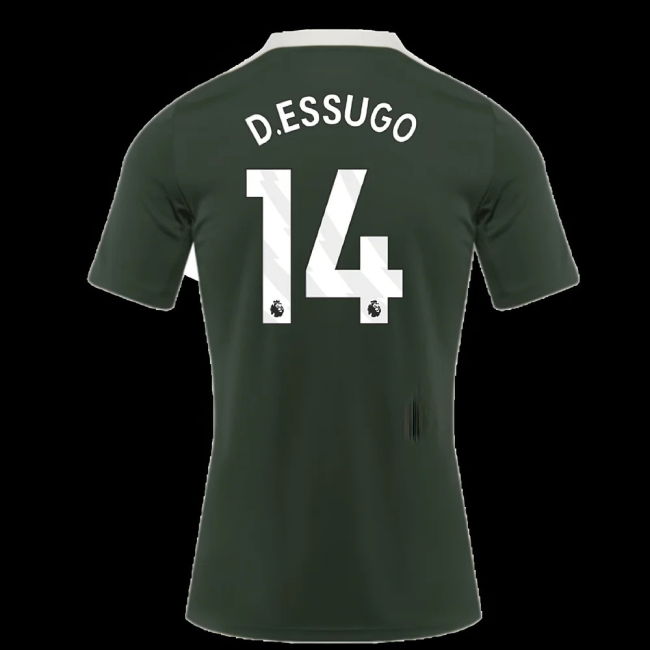 2025-2026 Chelsea Dri-Fit Strike Training Shirt (Green) (D.Essugo 14)