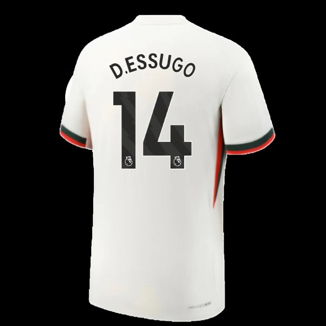 2025-2026 Chelsea Authentic Dri-Fit ADV Away Shirt (D.Essugo 14)