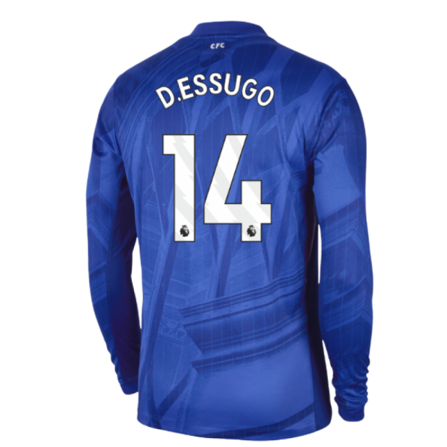 2025-2026 Chelsea Home Long Sleeve Shirt (D.Essugo 14)