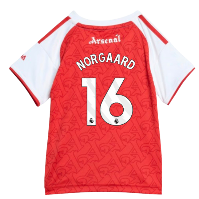 2025-2026 Arsenal Home Baby Kit (Norgaard 16)