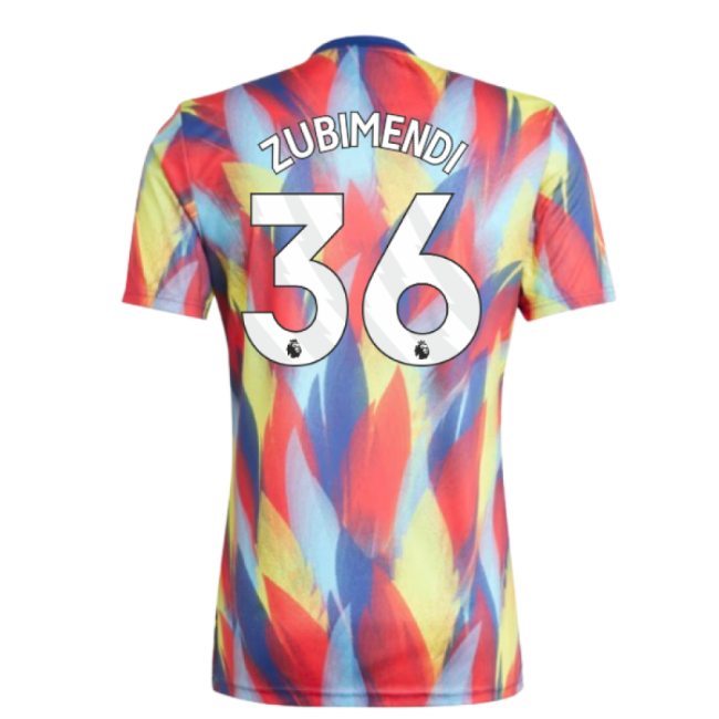 2025-2026 Arsenal Pre-Match Shirt (Victory Blue) (Zubimendi 36)