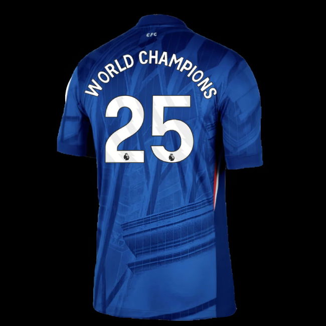 2025-2026 Chelsea Home Shirt (World Champions 25)