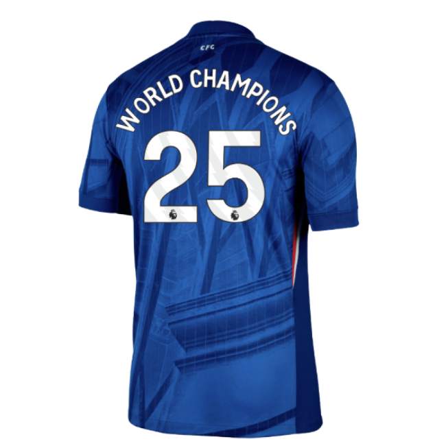 2025-2026 Chelsea Home Shirt (World Champions 25)