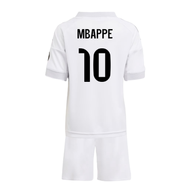 2025-2026 Real Madrid Home Mini Kit (Mbappe 10)