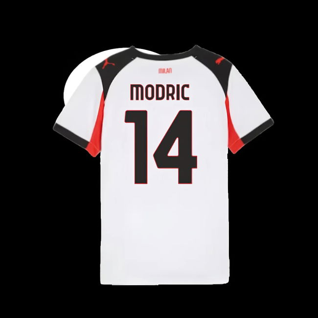 2025-2026 AC Milan Away Shirt (Kids) (Modric 14)