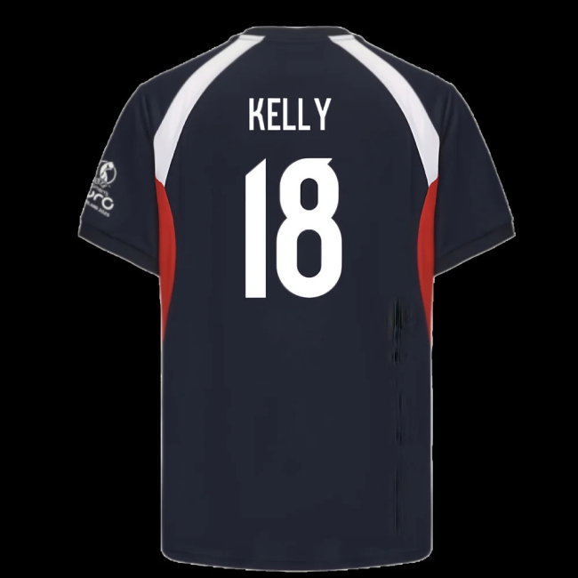2025 England WEC Poly T-shirt (Navy) - Mens (KELLY 18)