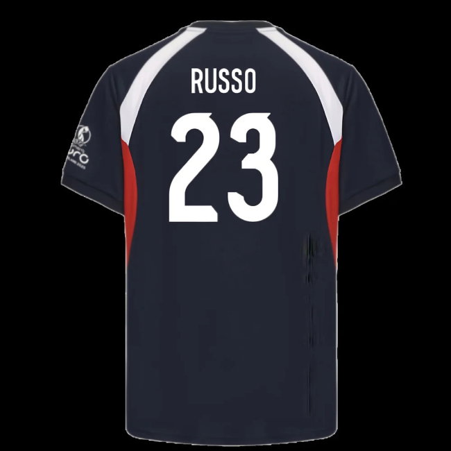 2025 England WEC Poly T-shirt (Navy) - Mens (RUSSO 23)