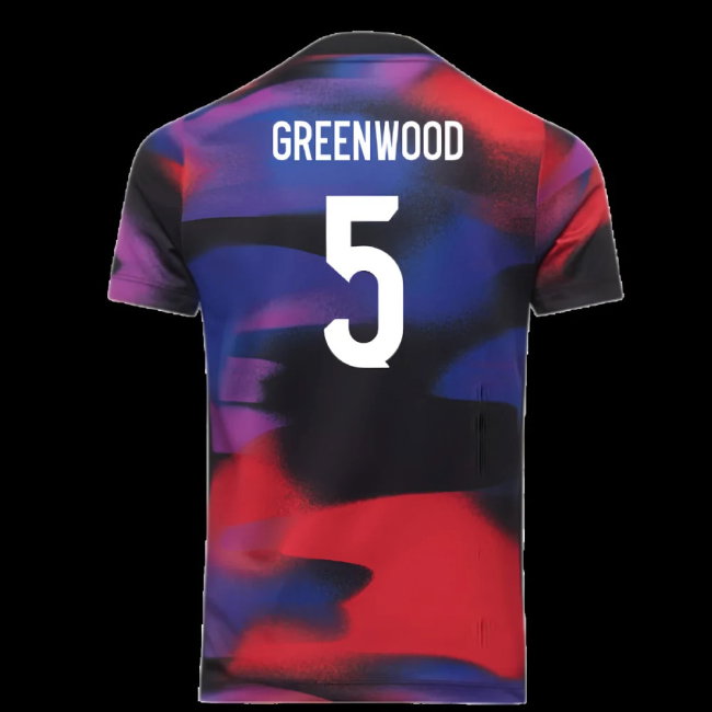 2025-2026 England WEC Academy Pro Pre Match Shirt (Kids) (GREENWOOD 5)