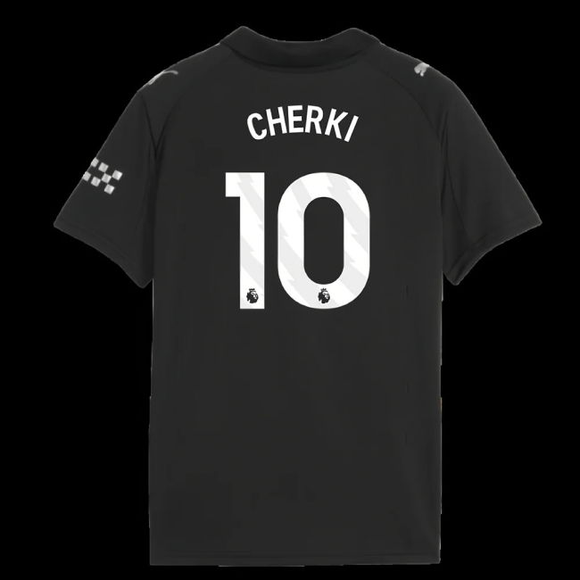 2025-2026 Man City Away Shirt (Kids) (Cherki 10)