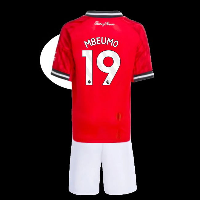 2025-2026 Man Utd Home Mini Kit (Mbeumo 19)