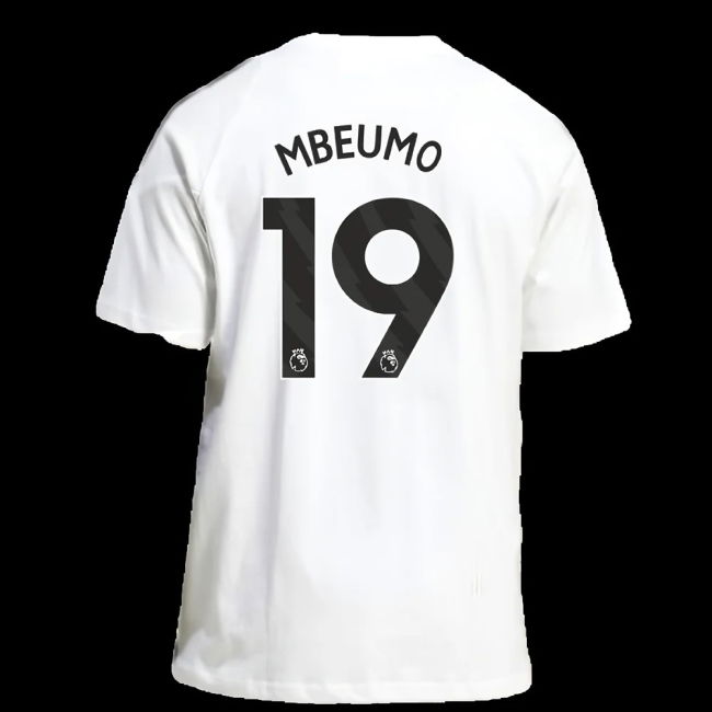 2025-2026 Man Utd Training Tee (White) (Mbeumo 19)