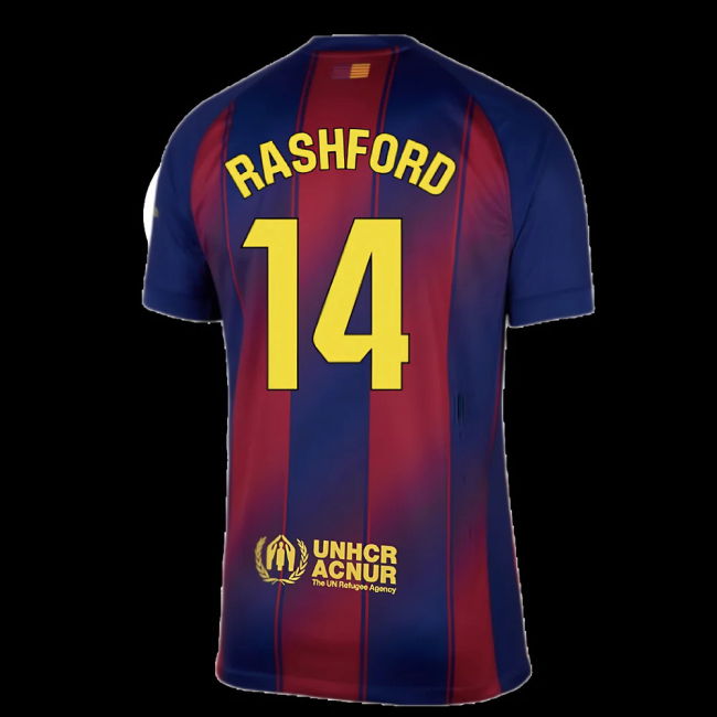 2025-2026 Barcelona Home Shirt (Rashford 14)