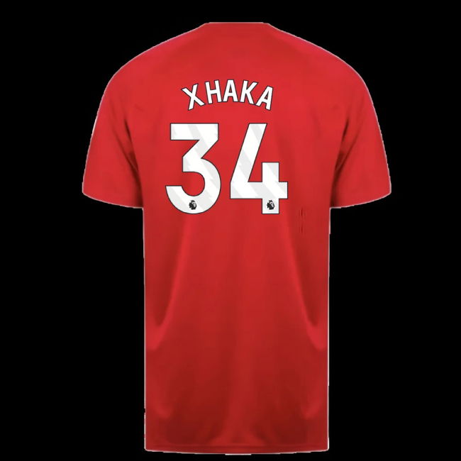 Sunderland Poly T-Shirt (Red) (Xhaka 34)