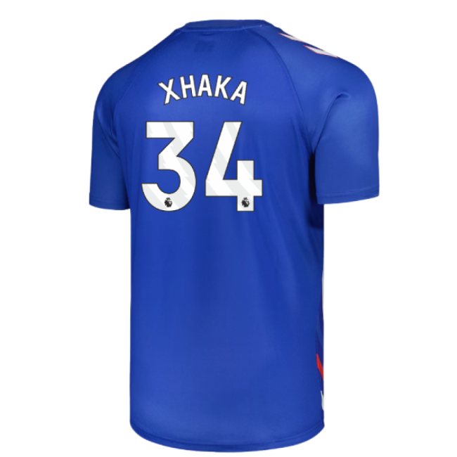 2025-2026 Sunderland Away Pre-Match Jersey (Blue) - Kids (Xhaka 34)