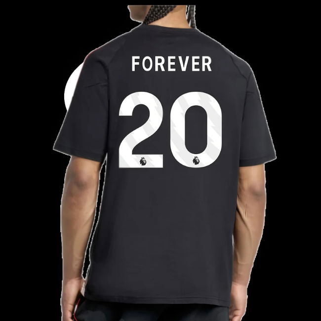 2025-2026 Liverpool Training Tee (Black) (Forever 20)