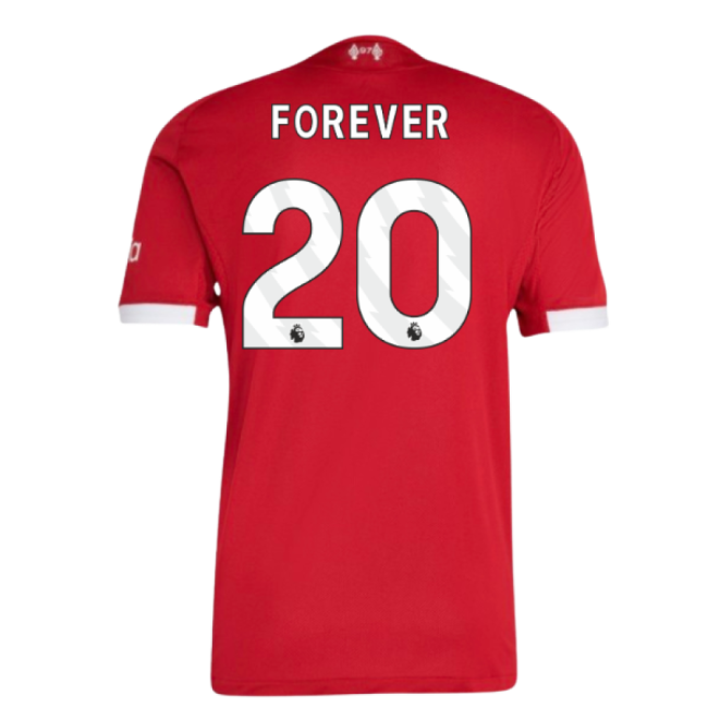 2025-2026 Liverpool Authentic Home Shirt (Forever 20)