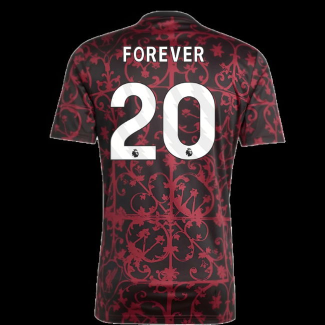 2025-2026 Liverpool Pre-Match Shirt (Black) (Forever 20)