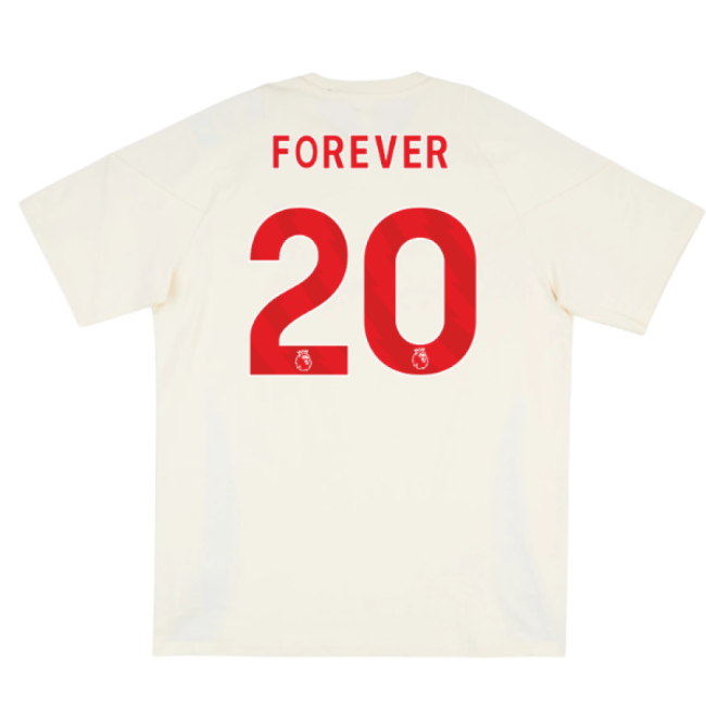 2025-2026 Liverpool Training Tee (White) (Forever 20)