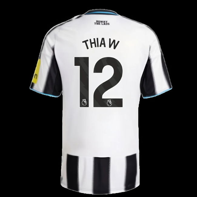 2025-2026 Newcastle Home Shirt (Thiaw 12)