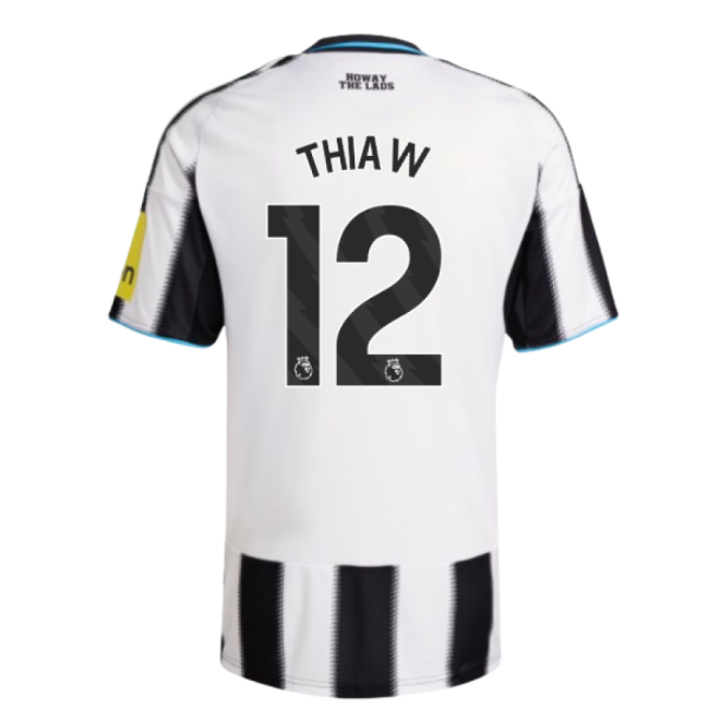2025-2026 Newcastle Home Shirt (Thiaw 12)