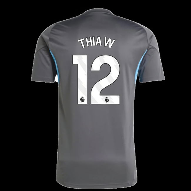 2025-2026 Newcastle Training Shirt (Grey) (Thiaw 12)