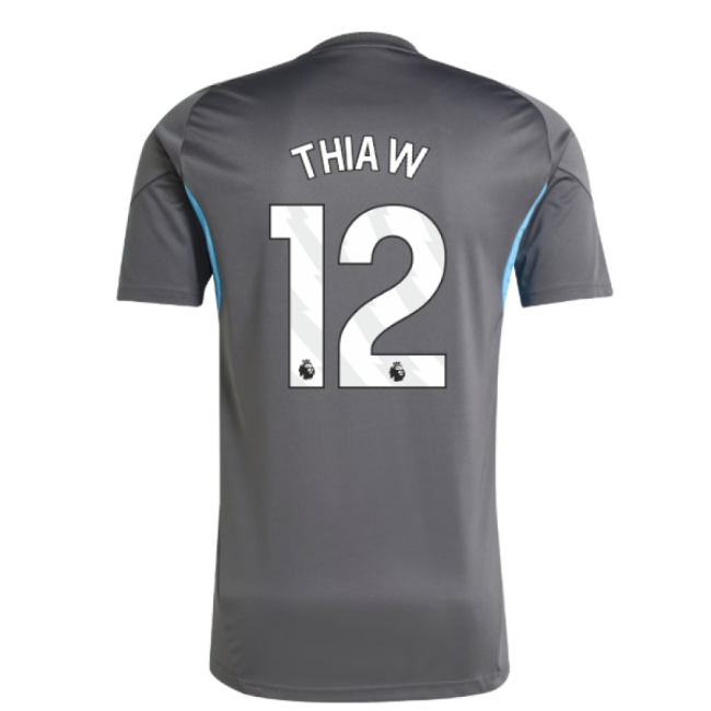 2025-2026 Newcastle Training Shirt (Grey) (Thiaw 12)