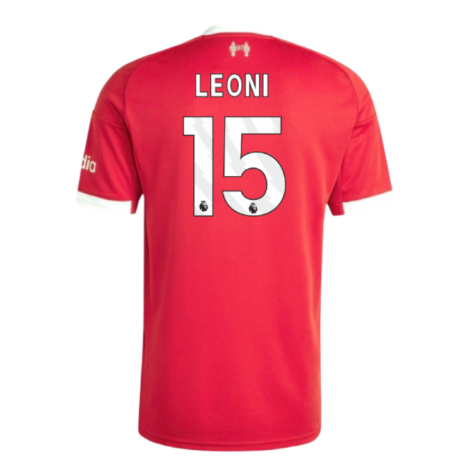 2025-2026 Liverpool Home Shirt (Leoni 15)