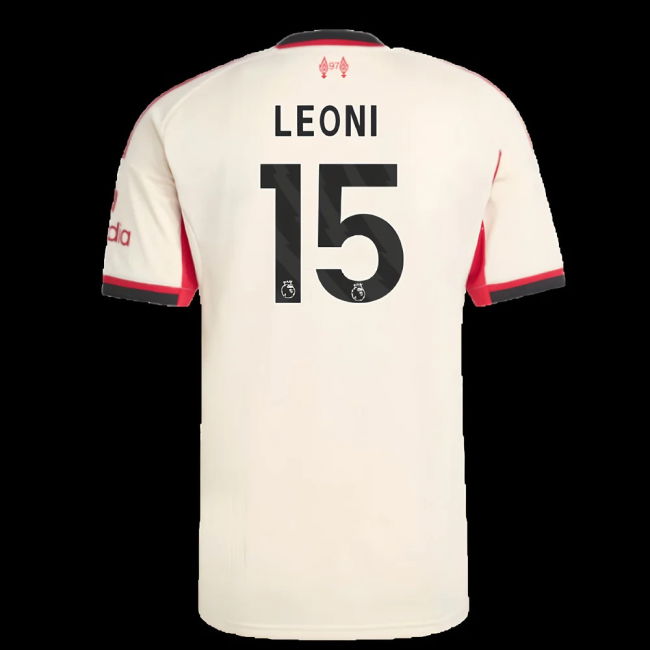 2025-2026 Liverpool Away Shirt (Leoni 15)