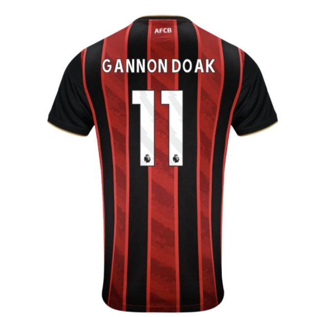 2025-2026 Bournemouth Home Shirt (Gannon Doak 11)