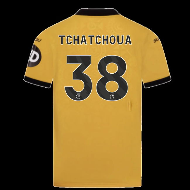 2025-2026 Wolves Home Shirt (Kids) (Tchatchoua 38)