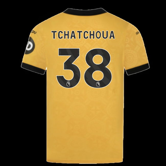 2025-2026 Wolves Home Shirt (Tchatchoua 38)