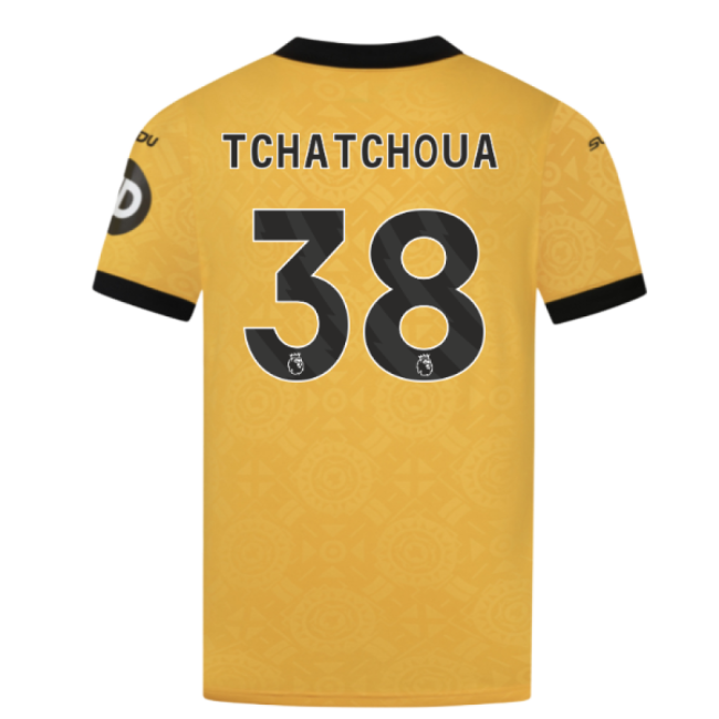 2025-2026 Wolves Home Shirt (Tchatchoua 38)